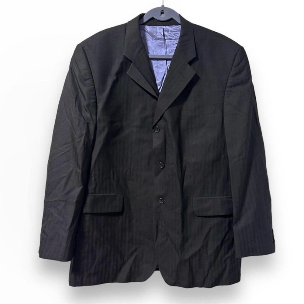 Alex Alexandre London Sport Coat Dark Gray Three Button Men’s Size 44 Blazer